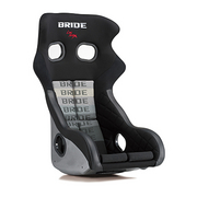 XERO CS PLUS FRP製シルバーシェル グラデーションロゴ フルバケットシート 中型ヘッドガードを装備するハーフカバー使用のレーシングフルバケットシート 導電性表皮材の優れた除電効果により、操縦性の向上とスポーティな走行安定性を実現 BRIDE 