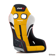 ZETAIV REIMS EVAR MODEL00 FRP製シルバーシェル フルバケットシート BRIDEとエヴァンゲリオンレーシングのコラボレーションモデル 細部までこだわったフルカバーデザイン、シートバックプロテクター不要 BRIDE 