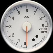 アドバンス RSII 60φ タコメーター 0RPM～9000RPM 文字板色/白・80sグリーン DF21903 ディーゼル車不可、外車不可 ご使用の際は別売りのDefi-Link ADVANCEコントロールユニットSEまたはADVANCEコントロールユニットが必要です。 Defi 