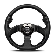 【正規品輸入品】 JET ジェット 32Φ J-1 ホーンボタンHBR-04が付属します。アースリングL型・取付ビス6本付属。ボス（ハブ）・配線・レンチは付属しませんのでボス（ハブ）側の付属品をご利用下さい。 MOMO 