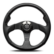 【在庫品特価】【正規品輸入品】 JET ジェット 35Φ J-2 ホーンボタンHBR-04が付属します。アースリングL型・取付ビス6本付属。ボス（ハブ）・配線・レンチは付属しませんのでボス（ハブ）側の付属品をご利用下さい。 MOMO 