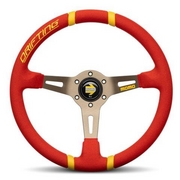 【正規品輸入品】 DRIFTING ドリフティング マイクロファイバー 35Φ MOMO×FORTUNE コラボ MOMOマークホーンボタンが付属します。ボス（ハブ）・アースリング・配線・取付ビス・レンチは付属しません。ボス（ハブ）側の付属品をご利用下さい。 MOMO 