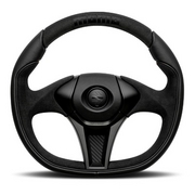 【正規品輸入品】 GT50 2.0 BLACK EDITION 品番：G-6 ブラックレザーセンターパッド仕様 専用ホーンボタンが付属します。アースリングS型・取付ビス6本・ホーンボタン固定用スペーサー・アース配線付属。ボス（ハブ）は付属しません。 MOMO 