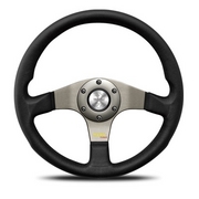 【正規品輸入品】モモ ハンドル TUNER D.GREY チューナー ダークグレイ 32Φ T-11 アースリングL型・取付ビス6本付属。ボス（ハブ）・配線・レンチは付属しませんのでボス（ハブ）側の付属品をご利用下さい。 MOMO 