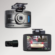 WATEX XLDR-ADAS-RB フロント/リア2カメラセット 3.5インチ液晶搭載ADASドライブレコーダー ADAS（安全運転支援）機能搭載 3.5インチ液晶ドライブレコーダー  サブカメラを接続すれば、2カメラ同時確認可能。【常時録画、イベント録画、駐車録画（電源配線タイプのみ機能）】  LX-MODE 