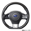 レアル ステアリング オリジナルシリーズ Dシェイプ 品番：SBA-BKC-BL 適合：レヴォーグ (VM4/VMG) H26.6～R2.10 / WRX STI (VAB) H26.8～ / WRX S4 (VAG) H26.8～  REAL
