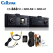 CS-363FH+GDO-52+GDO-41+GDO-20 ドライブレコーダー+RCA交換ケーブル+常時電源コード+反射ステッカー   CELLSTAR