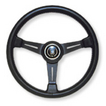 在庫特価 ナルディ ステアリング CLASSIC ブラックレザー/ブラックスポーク（34φ）   NARDI