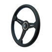 ナルディ ステアリング SPORTS タイプA ブラックレザー/ブラックスポーク（34φ） 2024年限定モデル   NARDI