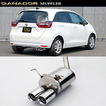 ガナドール マフラー PASION EVO【取付店のみ送料無料(車関係以外の法人・個人宅・沖縄・離島除く)】 R2/2～ GR3 85φ サークル（右ダブル出し） GANADOR