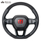 レアル ステアリング オリジナルシリーズ ソフトDシェイプ 品番：FL5-ALC-BK 適合：シビック タイプR (FL5) / CIVIC TYPE R R4(2022).9～、シビック (FL1/4) / CIVIC R3(2021).9～ 純正パーツ、純正エアバッグ、純正パドルシフト対応。純正ステアリングがステアリングヒーター付きの場合、この商品に交換するとステアリングヒーターは作動しません。 REAL
