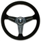 ナルディ ステアリング SPORTS タイプラリー ブラックスエード/ブラックスポーク(35φ)   NARDI