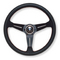 ナルディ ステアリング SPORTS タイプA ブラックパンチングレザー/ブラックスポーク(33φ)   NARDI