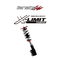 タナベ X-LIMIT DAMPER 車種：スズキ ジムニー 型式：JB64W 駆動：4WD 年式：2018/7- 車高調整幅F/R：-26～-53/-25～-45 バネレートF/R：3.0/3.0 減衰力調整、ネジ式 TANABE