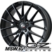 MSW by OZ Racing/ MSW<br>
MSW 29(グロスブラック)