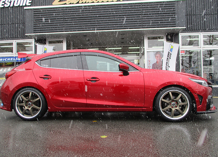 WORK EMOTION T7R マツダ アクセラ スポーツ DBA-BLEFW 1ピース ホイール 1本 WORK EMOTION T7R マツダ アクセラ スポーツ DBA-BLEFW 1ピース