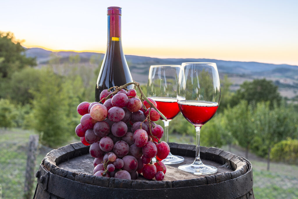 Wine tasting
