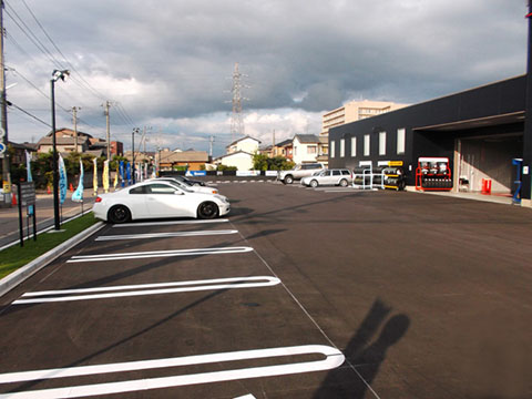 新潟竹尾IC店 駐車場写真