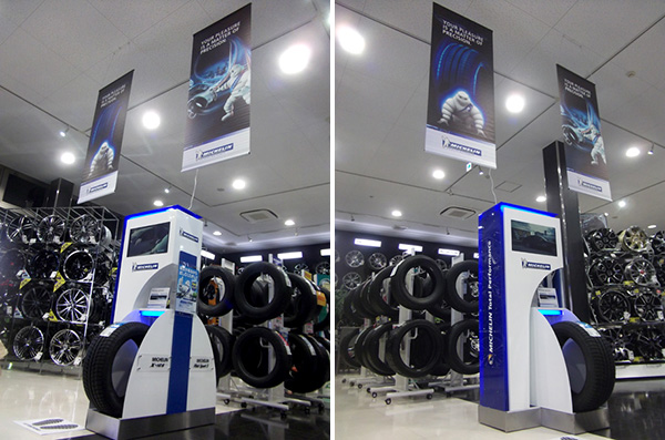 MICHELIN スペシャルディスプレイ