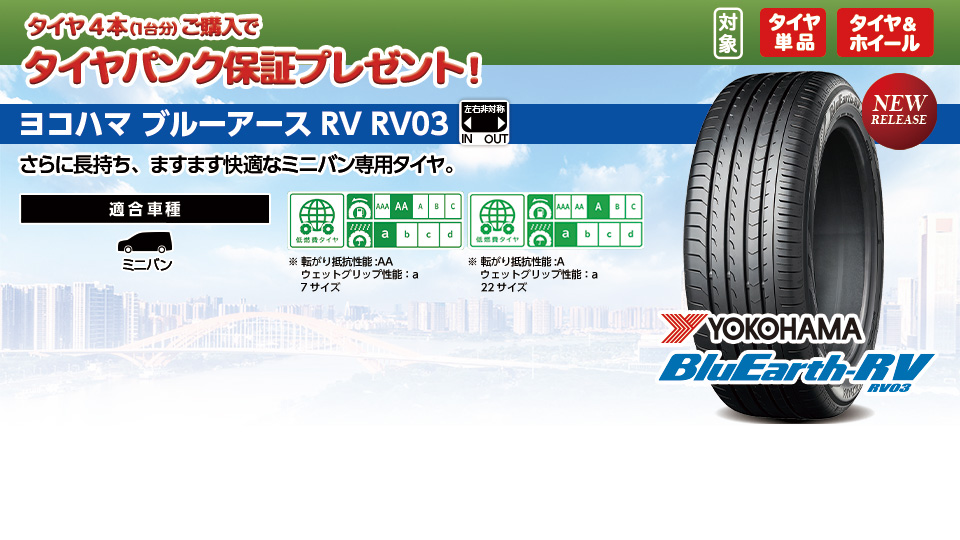 YOKOHAMA BluEarth-RV RV03